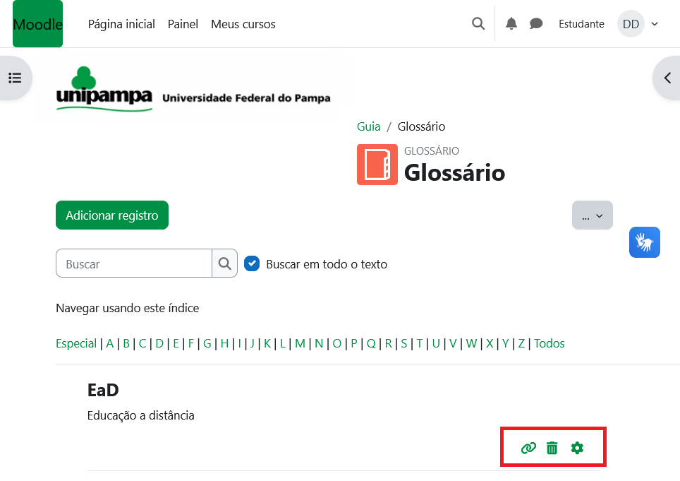 Glossário